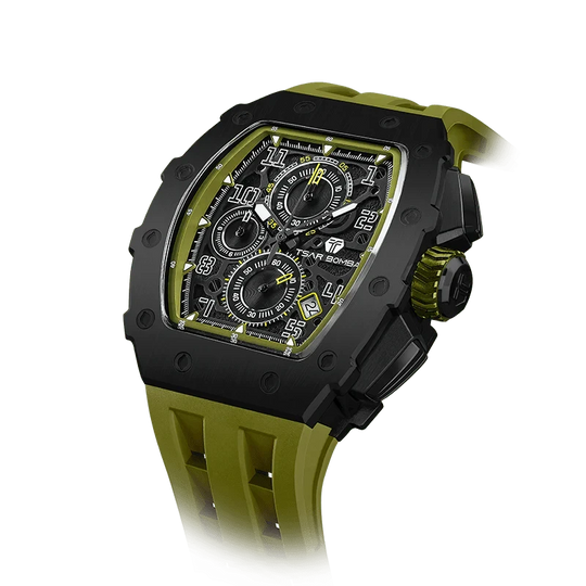 Elemental Series-Calendar Version TB8204Q Olive Green