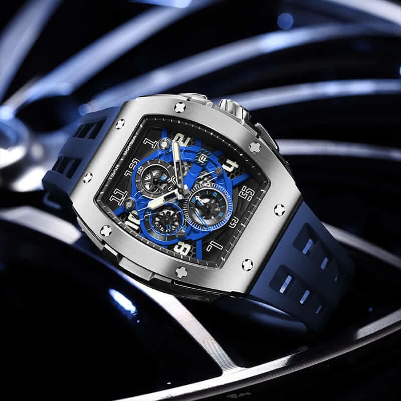Elemental Series-Quartz Watch TB8211Q Sliver Blue