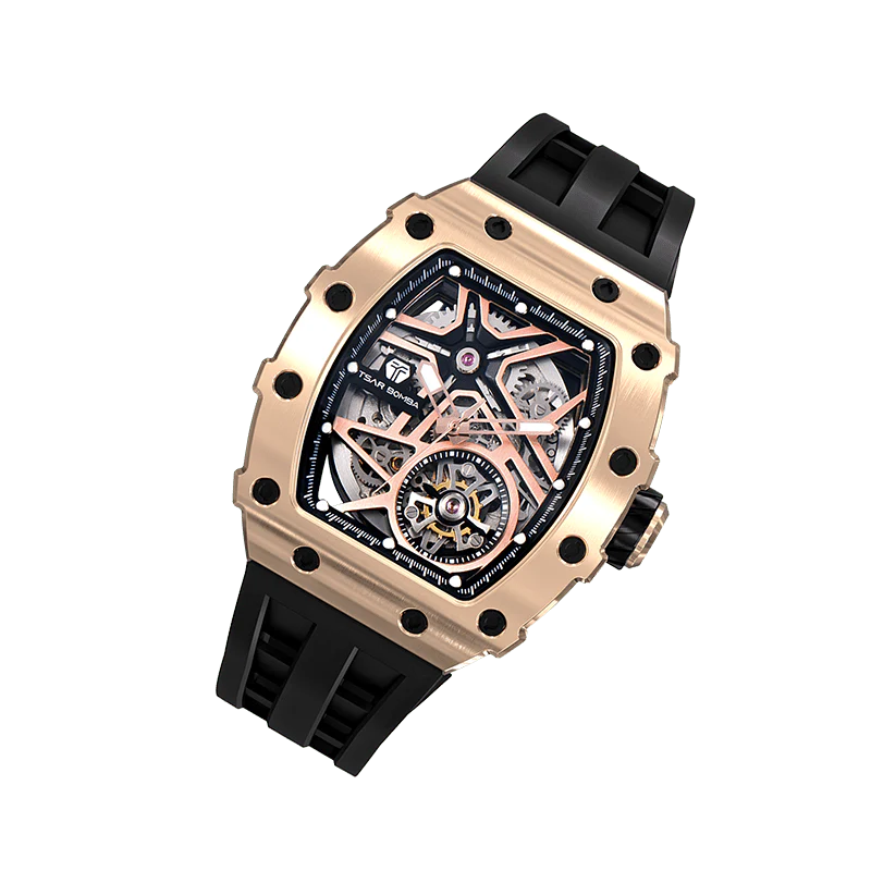 Elemental Series-Automatic Watch TB8209A Gold Black