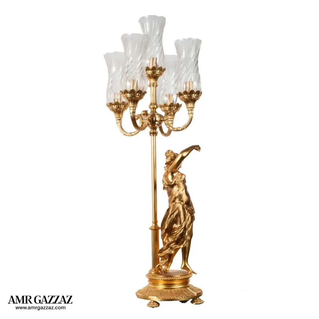 brolux italian Luxury 5 Candlestick  lamp