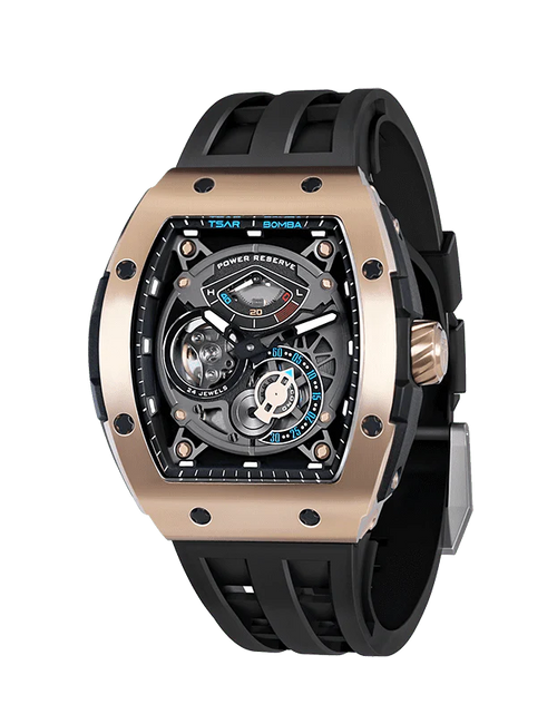 Load image into Gallery viewer, Elemental Series-Automatic Watch TB8210A Gold Black
