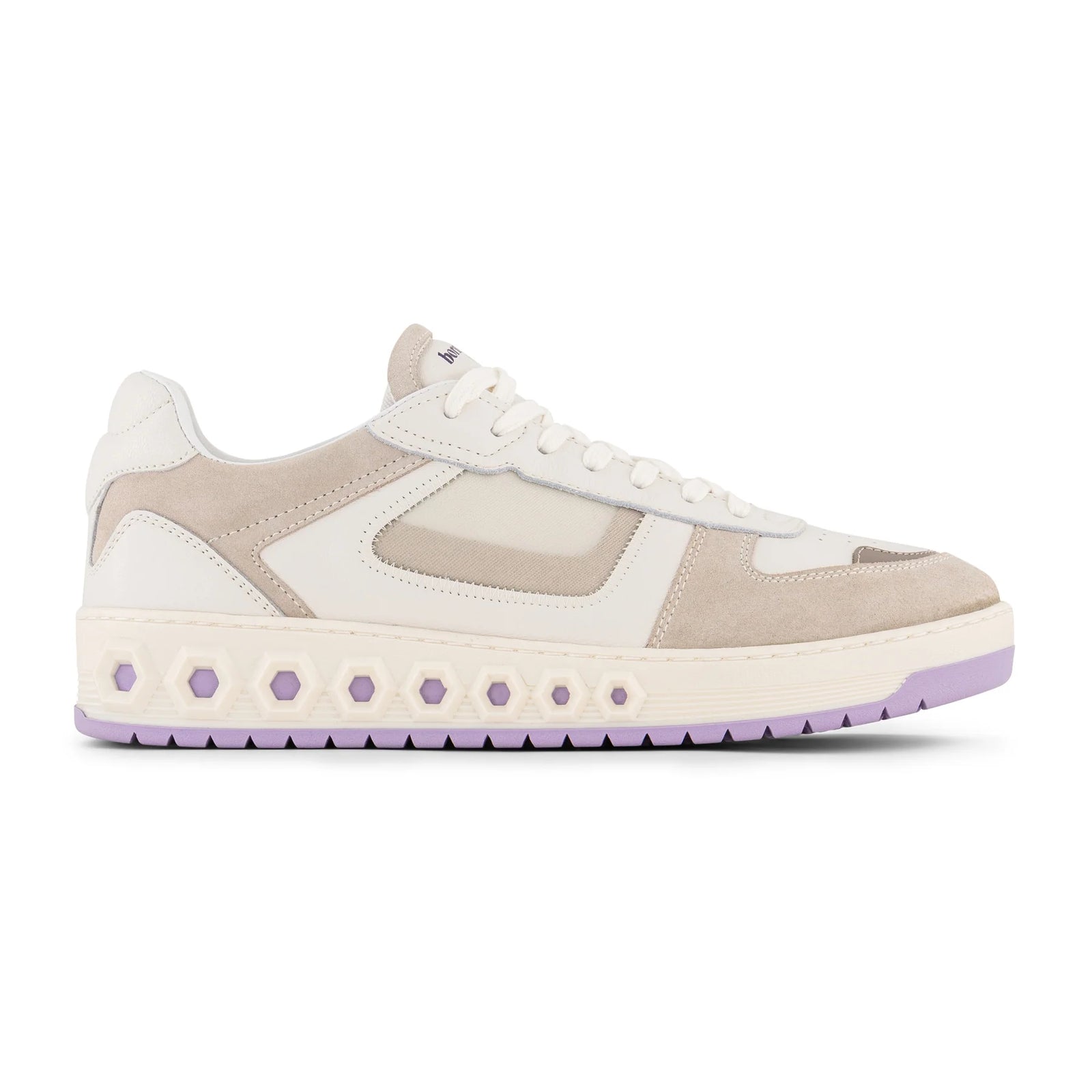 Sneaker 001 - Dusk Lavender | Luxury white sneakers with an edge