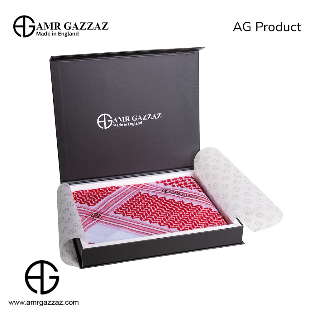 Amr Gazzaz English Shemagh classic red new special 2026