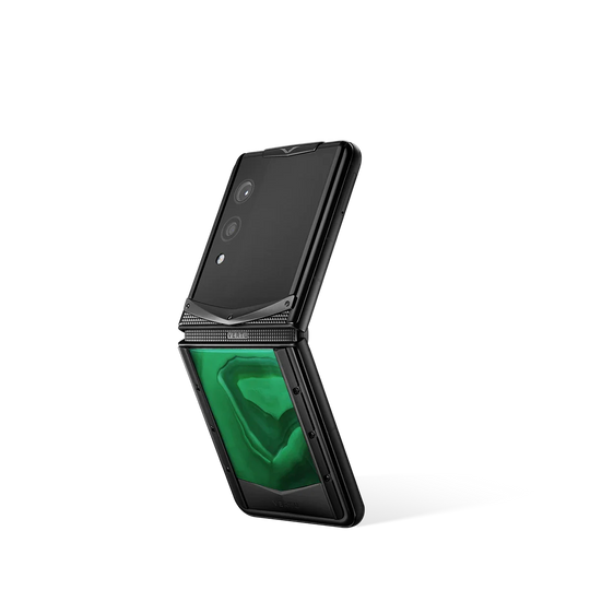 سلسلة VERTU® IRONFLIP بجلد التمساح - RADIANT PHOENIX
