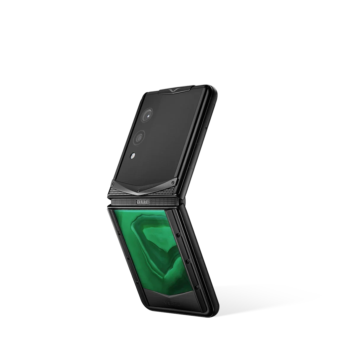 Quantum Flip Agate - Emerald green