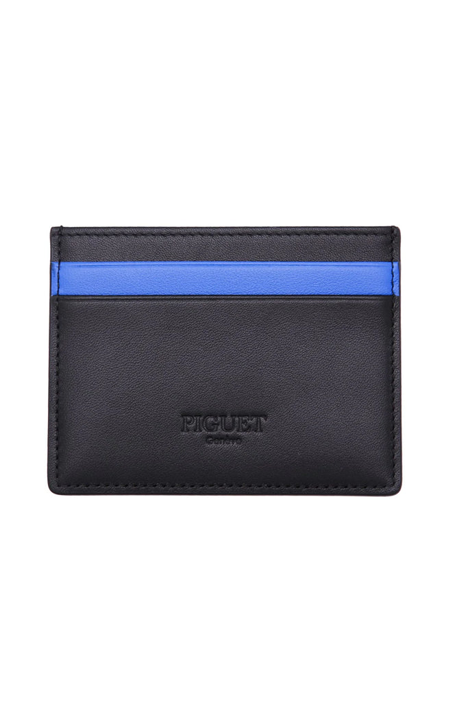 Piguet Océan Bleu Leather Card Holder