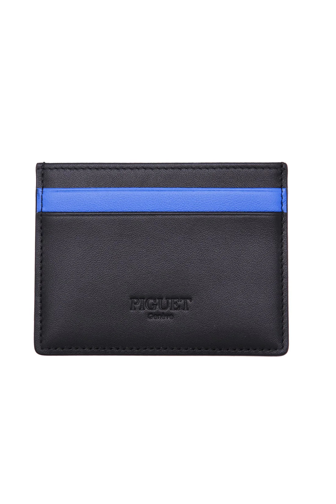 Piguet Océan Bleu Leather Card Holder