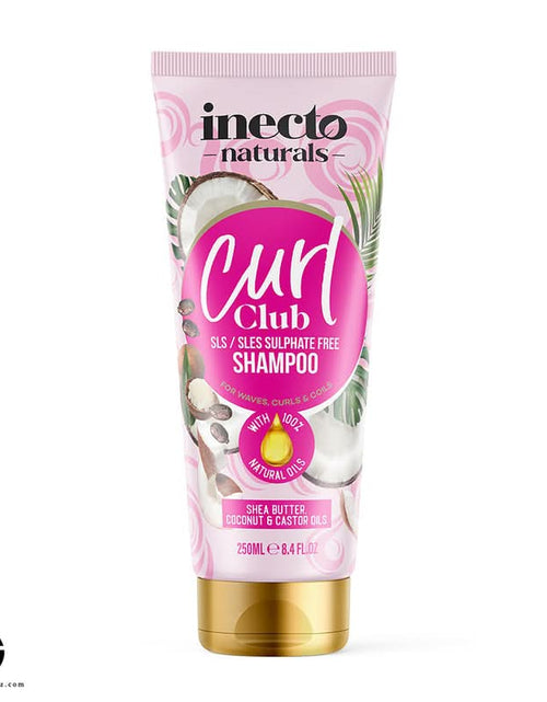 Load image into Gallery viewer, Inecto Naturals Curl Club SLS/SLES Sulphate Free Shampoo 250ml
