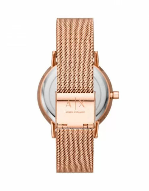 تحميل الصورة إلى عارض المعرض، Armani Exchange watch for women steel rose gold
