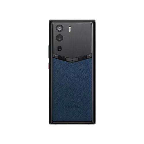 Load image into Gallery viewer, METAVERTU FRAMELESS CALFSKIN 5G WEB3 PHONE – BLUE
