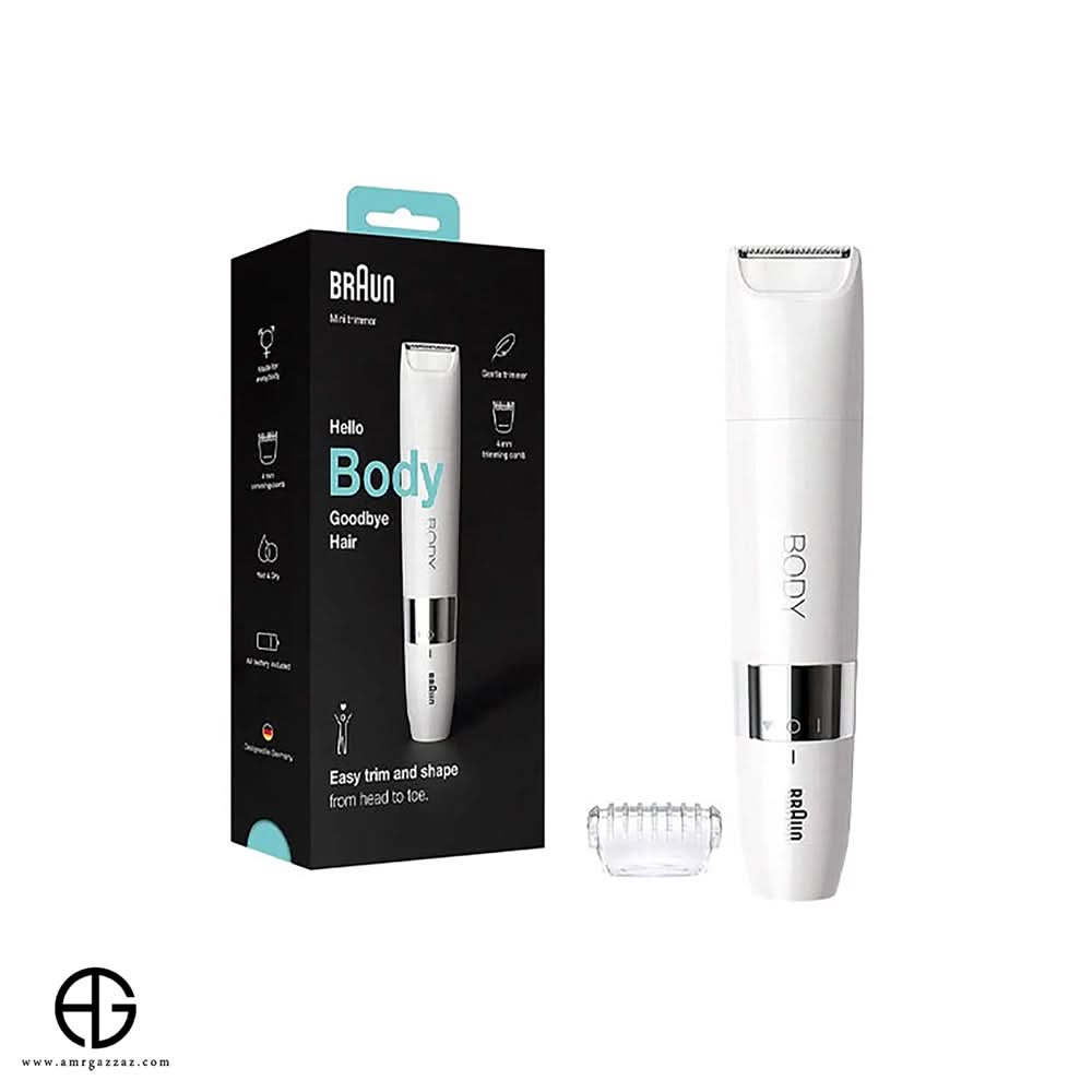 Braun Precision Trimmer 1000 B (Black) – Grooming Device for Men