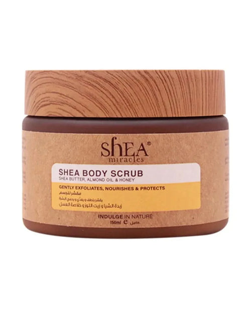 Load image into Gallery viewer, Shea Miracles Body Scrub Almond Oil &amp; Honey| 150 Ml
