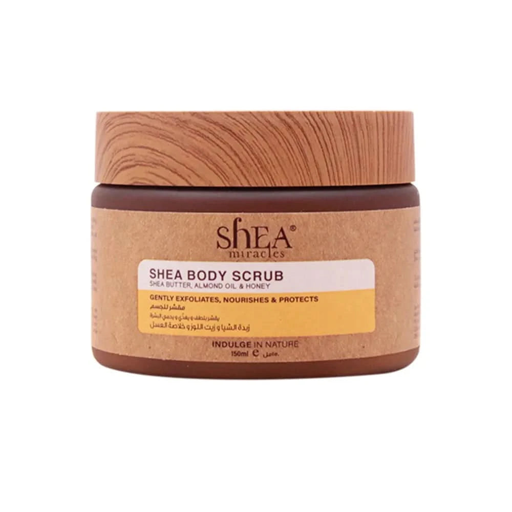 Shea Miracles Body Scrub Almond Oil & Honey| 150 Ml