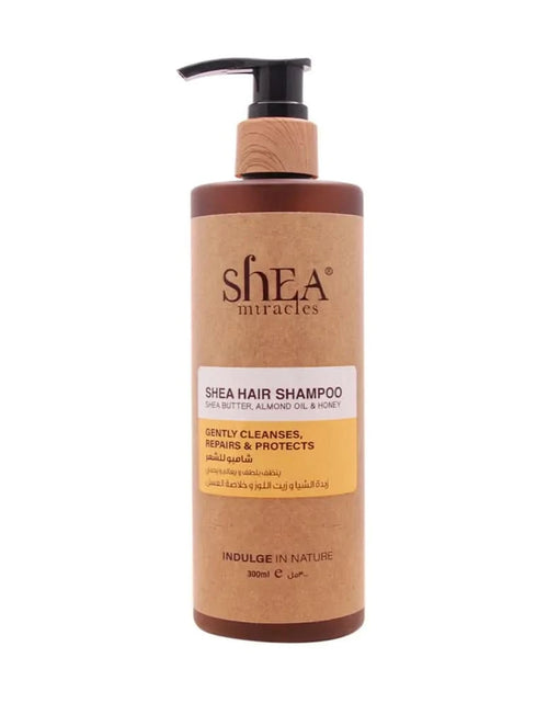Load image into Gallery viewer, Shea Miracles  Hair Shampoo Almond Oil &amp; Honey| 300 Ml - Women&#39;s Gold
