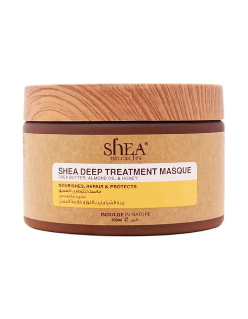 Load image into Gallery viewer, Shea Miracles Hair Masque Almond Oil &amp; Honey| 300 Ml - Women&#39;s Gold
