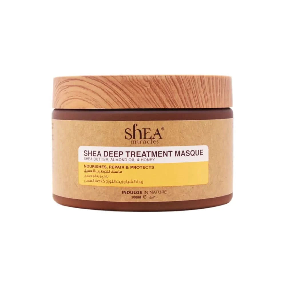 Shea Miracles Hair Masque Almond Oil & Honey| 300 Ml - Women's Gold