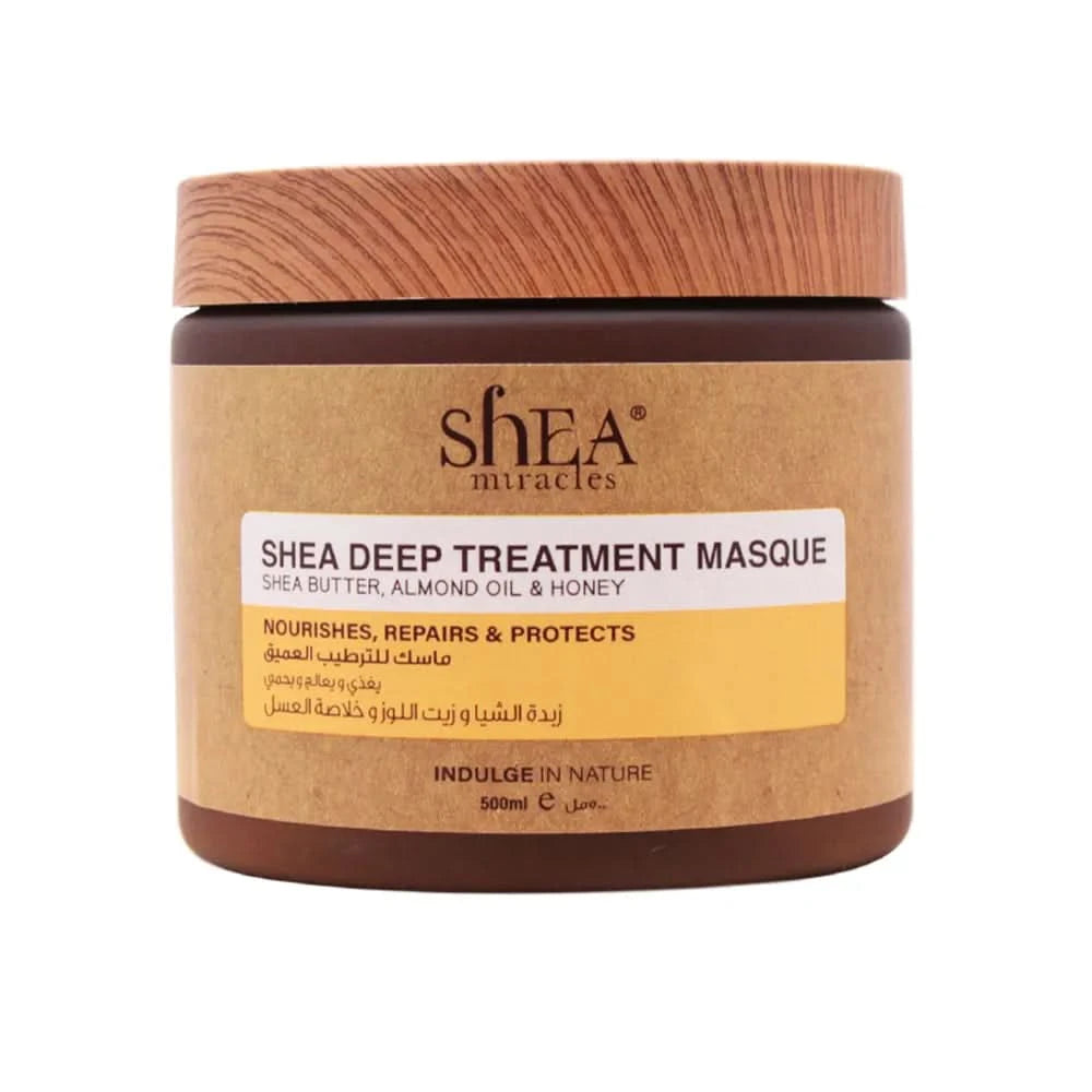 Shea Miracles Hair Masque Almond Oil & Honey| 500 Ml - Women's Gold