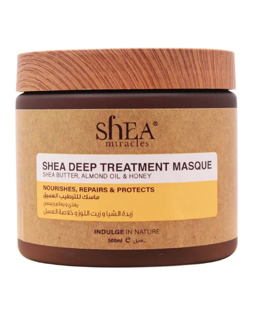Load image into Gallery viewer, Shea Miracles Hair Masque Almond Oil &amp; Honey| 500 Ml - Women&#39;s Gold
