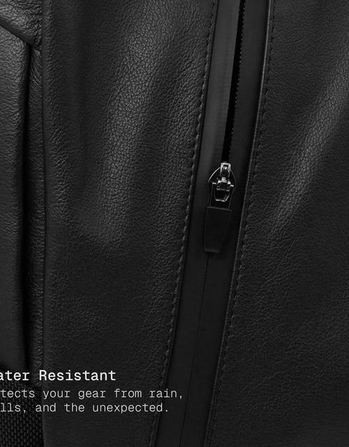 Load image into Gallery viewer, LEATHER ANTI-THEFT SPEED BACKPACK
