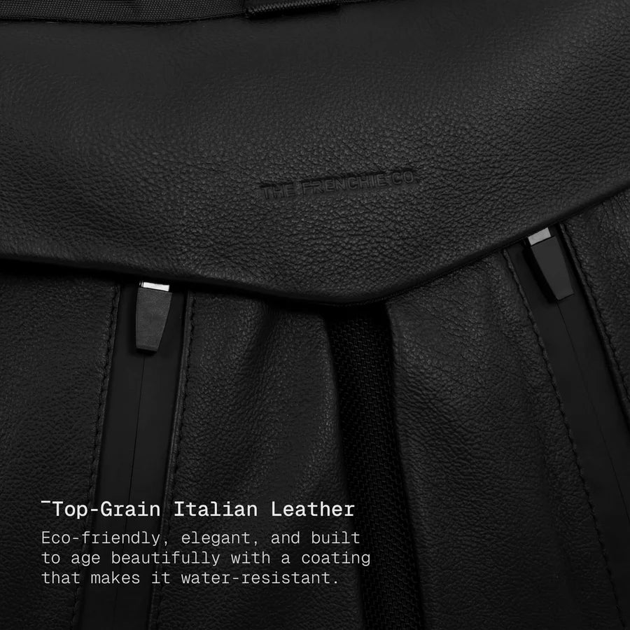 LEATHER ANTI-THEFT SPEED BACKPACK