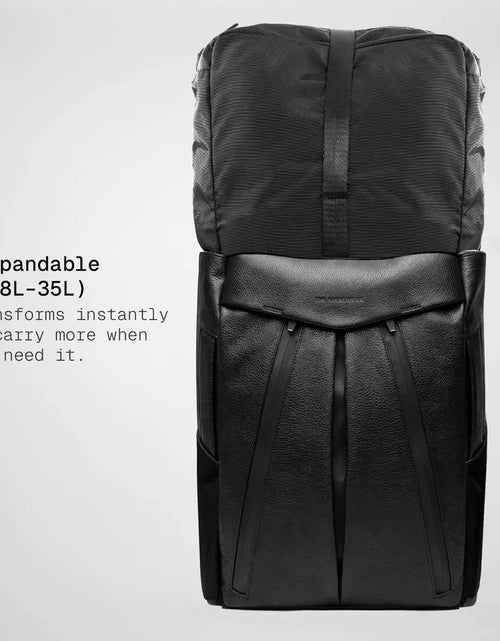 Load image into Gallery viewer, LEATHER ANTI-THEFT SPEED BACKPACK
