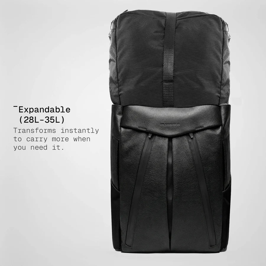 LEATHER ANTI-THEFT SPEED BACKPACK