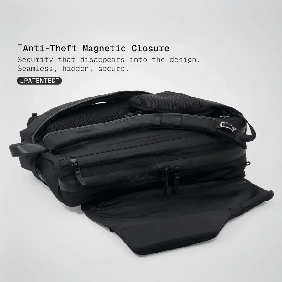 LEATHER ANTI-THEFT SPEED BACKPACK