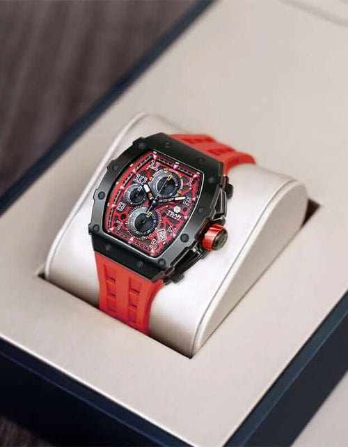 Load image into Gallery viewer, Elemental Series-Calendar Version TB8204Q Black Red
