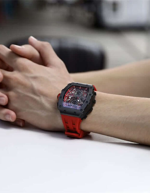 Load image into Gallery viewer, Elemental Series-Calendar Version TB8204Q Black Red
