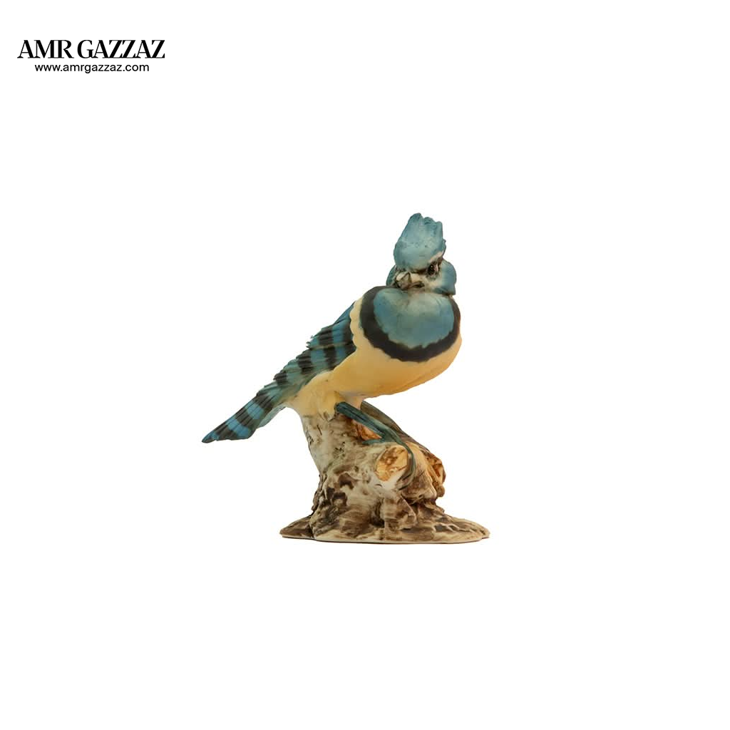 Vintage napoli capidomente birds on branch roses