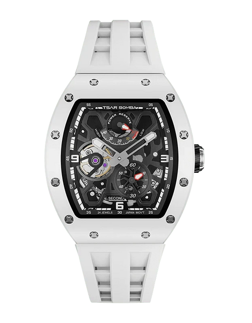 Load image into Gallery viewer, Elemental Series-Automatic Watch TB8212 Ceramic White
