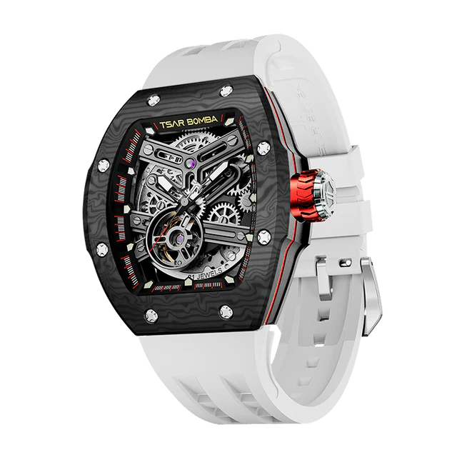 ساعة Light Matter-Sapphire Crystal Edition TB8223 باللون الأبيض
