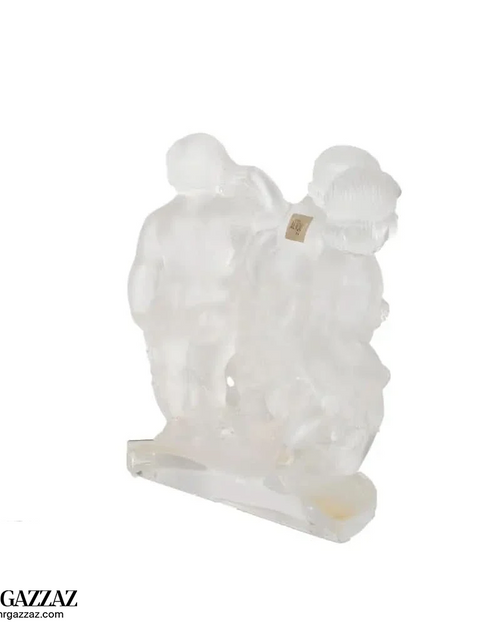 Load image into Gallery viewer, Lalique Frosted crystal figural group
