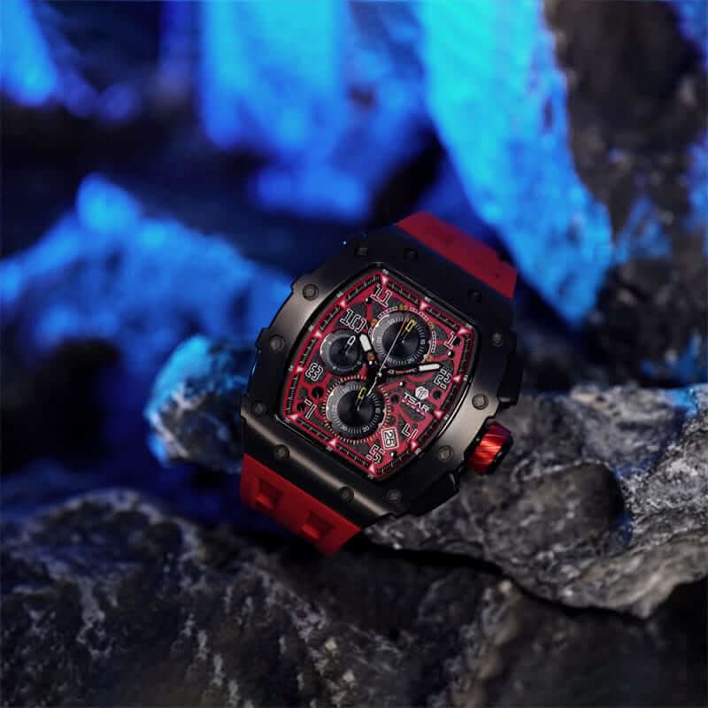 Elemental Series-Calendar Version TB8204Q Black Red