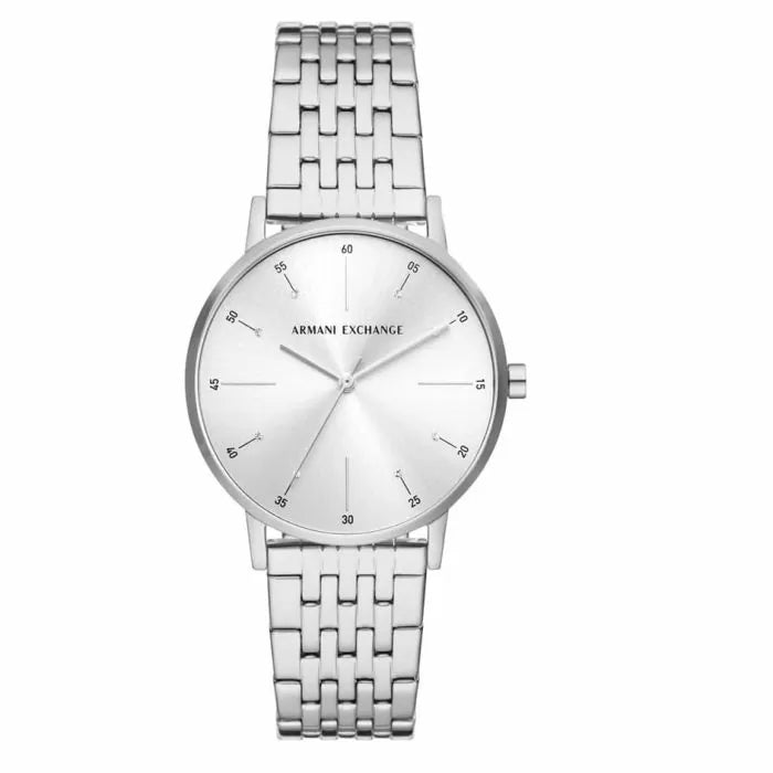 Armani Exchange ladies watch stainless steel silver