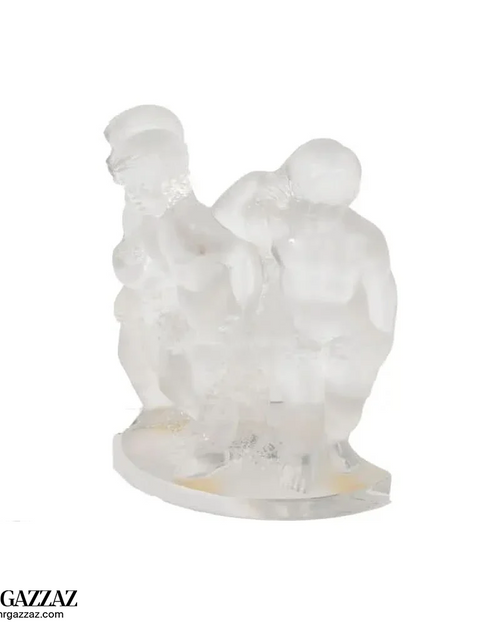 Load image into Gallery viewer, Lalique Frosted crystal figural group
