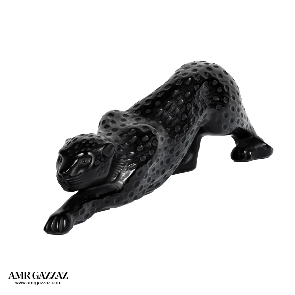 lalique Zeila Panther crystal Sculpture