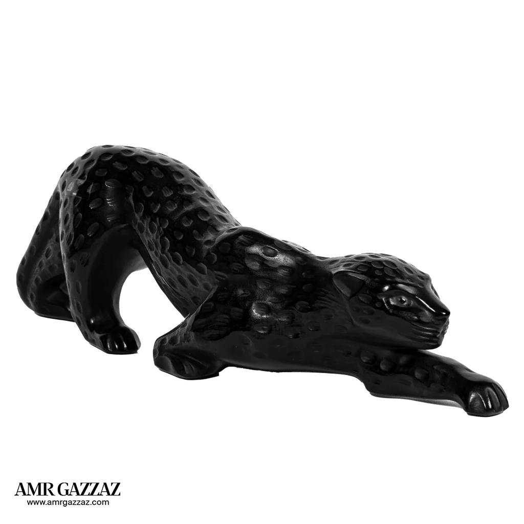 lalique Zeila Panther crystal Sculpture
