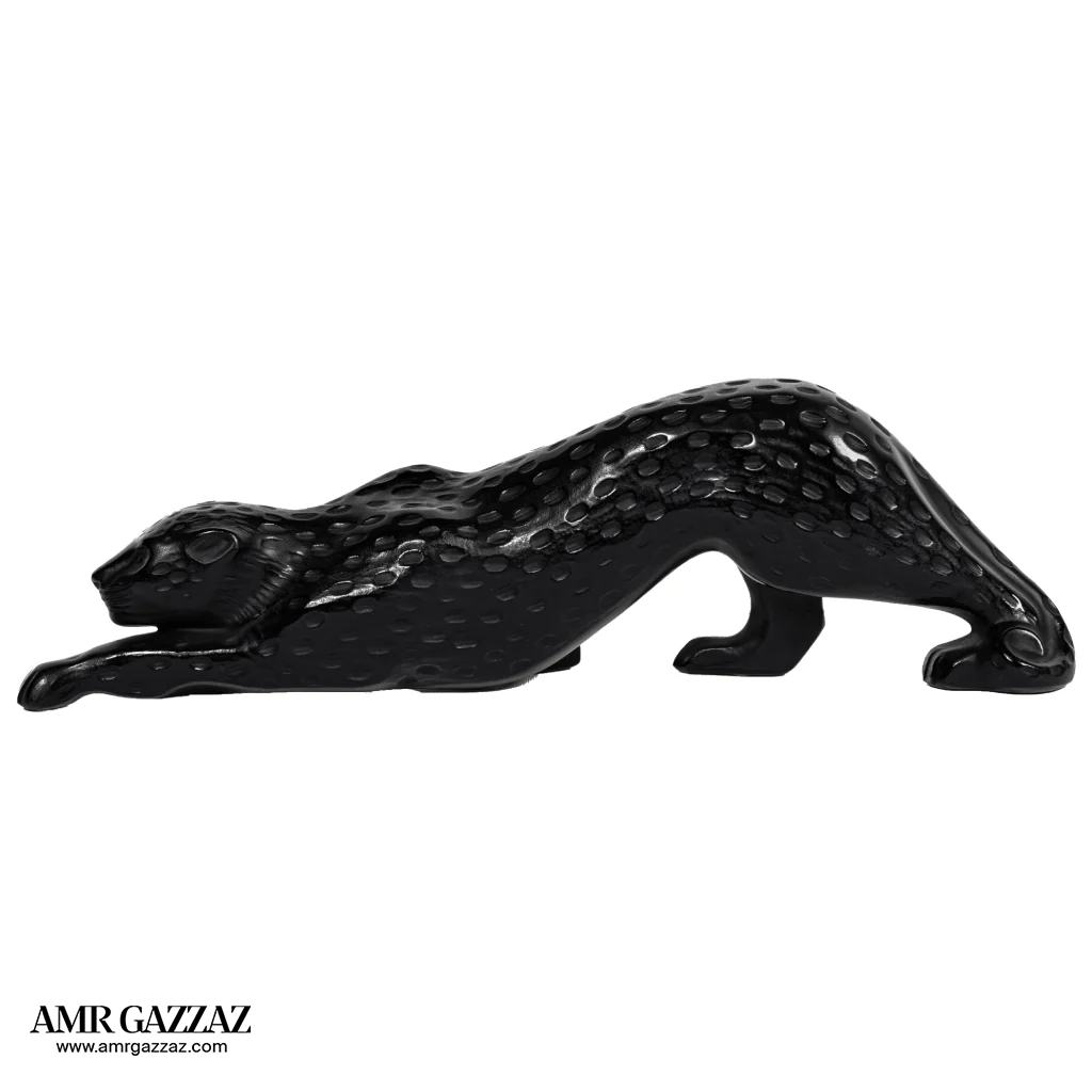 lalique Zeila Panther crystal Sculpture