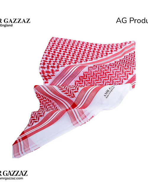 تحميل الصورة إلى عارض المعرض، عمرو قزاز شماغ انجليزي كلاسيكي
