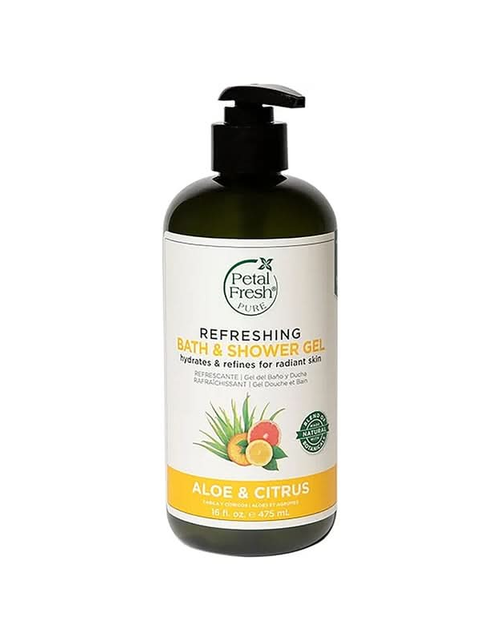 Load image into Gallery viewer, Petal fresh pure Aloe &amp; Citrus Bath &amp; Shower Gel 475 ML
