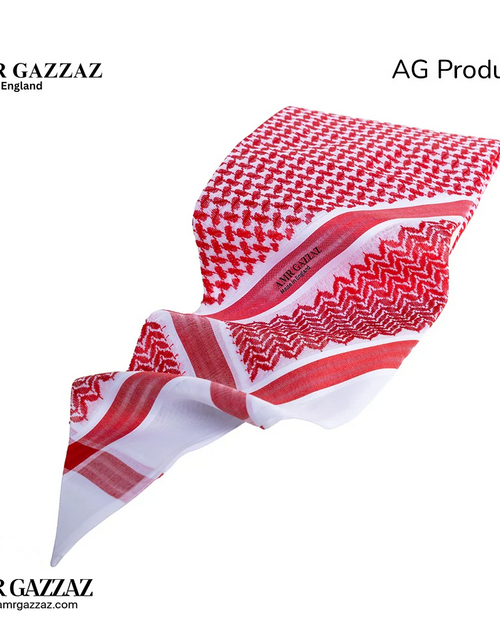 تحميل الصورة إلى عارض المعرض، عمرو قزاز شماغ انجليزي كلاسيكي
