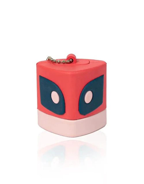 Load image into Gallery viewer, FENDI USB Pink Monster Keychain Case
