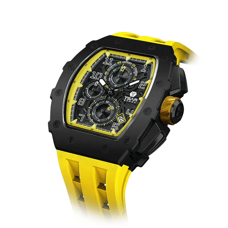 سلسلة Elemental - إصدار التقويم TB8204Q أسود أصفر