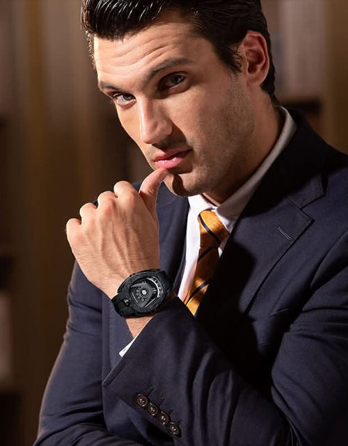 Load image into Gallery viewer, Reactor-Interchangeable Automatic Watch Carbon Fiber Black
