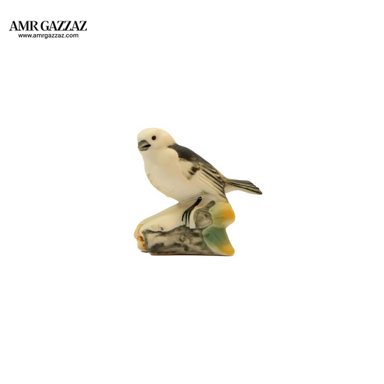 Vintage napoli capidomente birds on branch roses