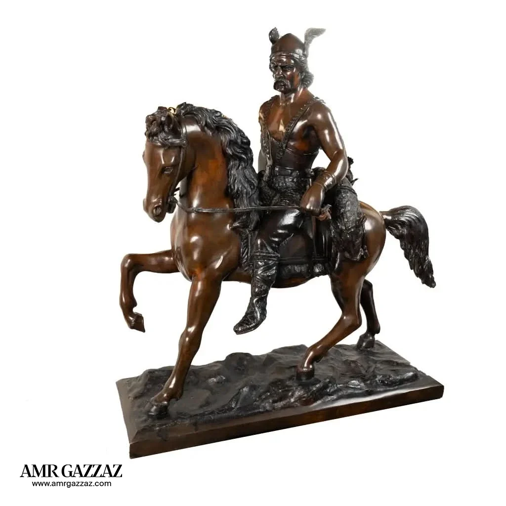 luxury solid bronze florence Statue first