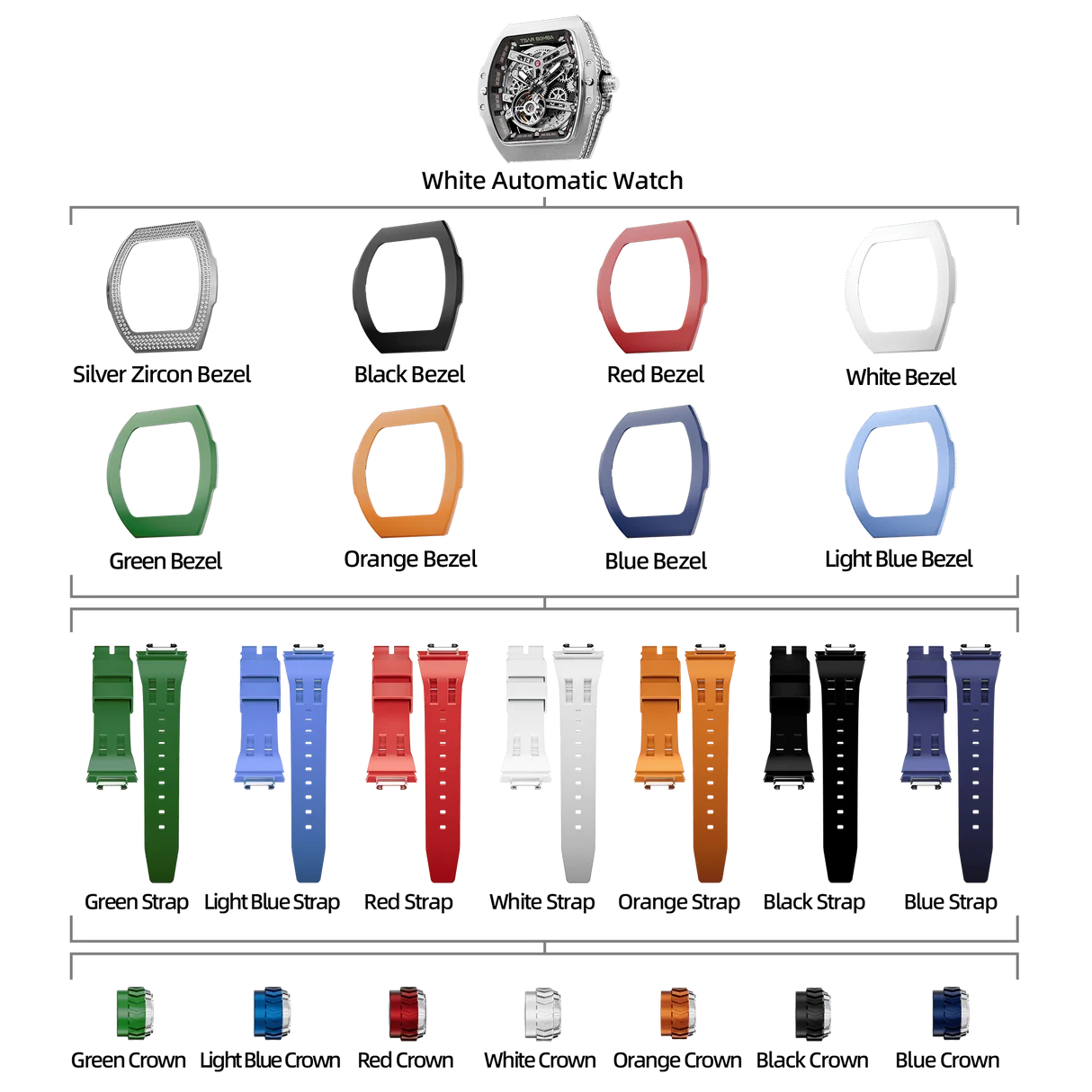 Atomic-TB8218D Set Multi-Material
