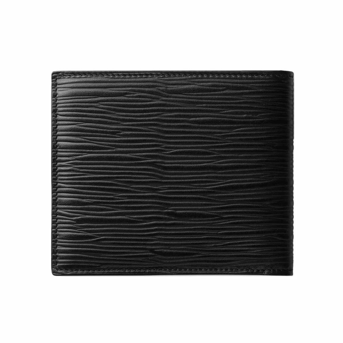 Montblanc Meisterstuck 4810 Wallet 8cc Black Leather