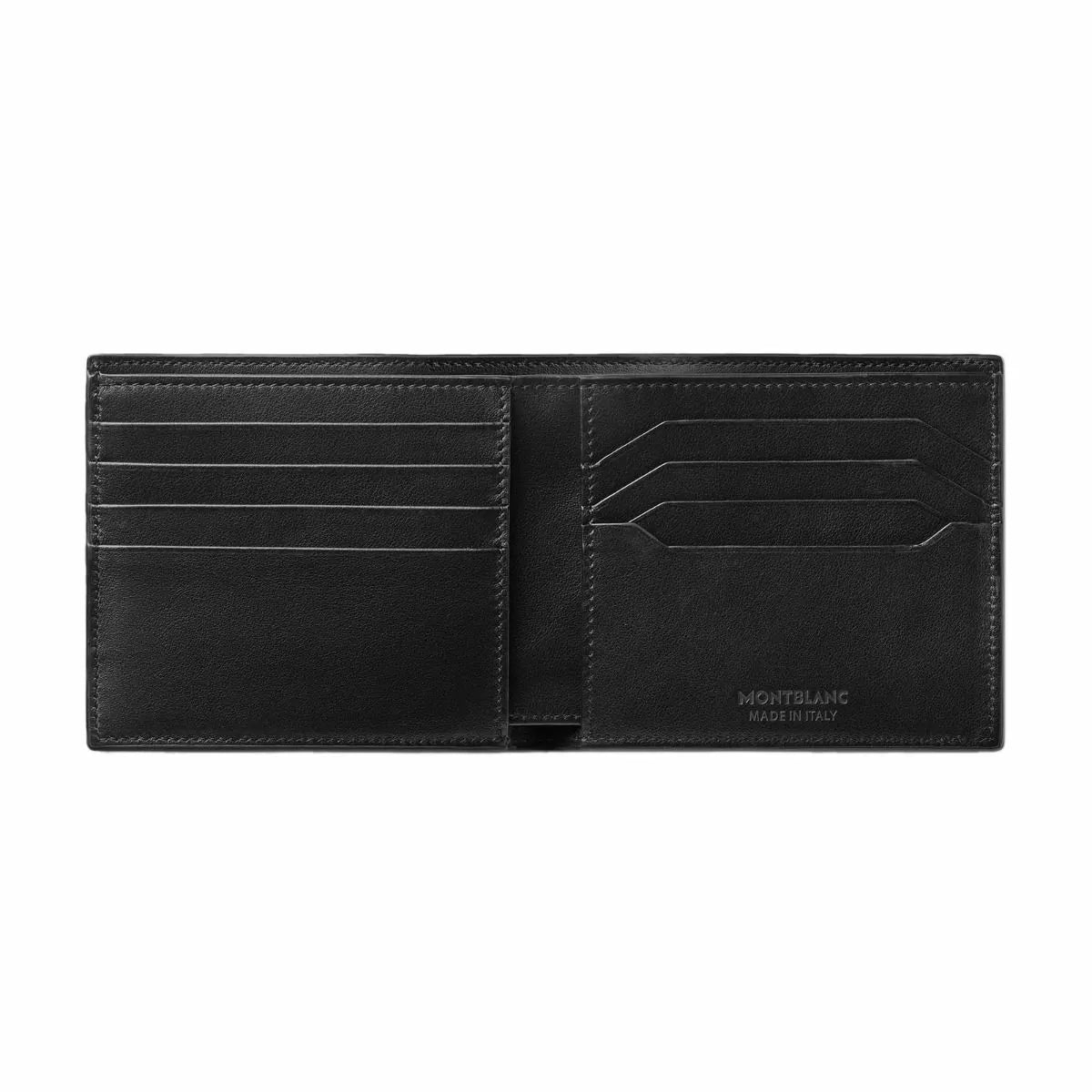 Montblanc Meisterstuck 4810 Wallet 8cc Black Leather